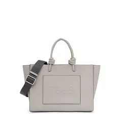TOUS - Bolso Mediano Shopper Amaya La Rue New Gris