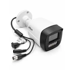DAHUA - DH-HAC-HFW1200TLMN-IL-T HDCVI TUBO 2MP DUAL LIGHT 40M AUDIO DOBLE VIA IP67