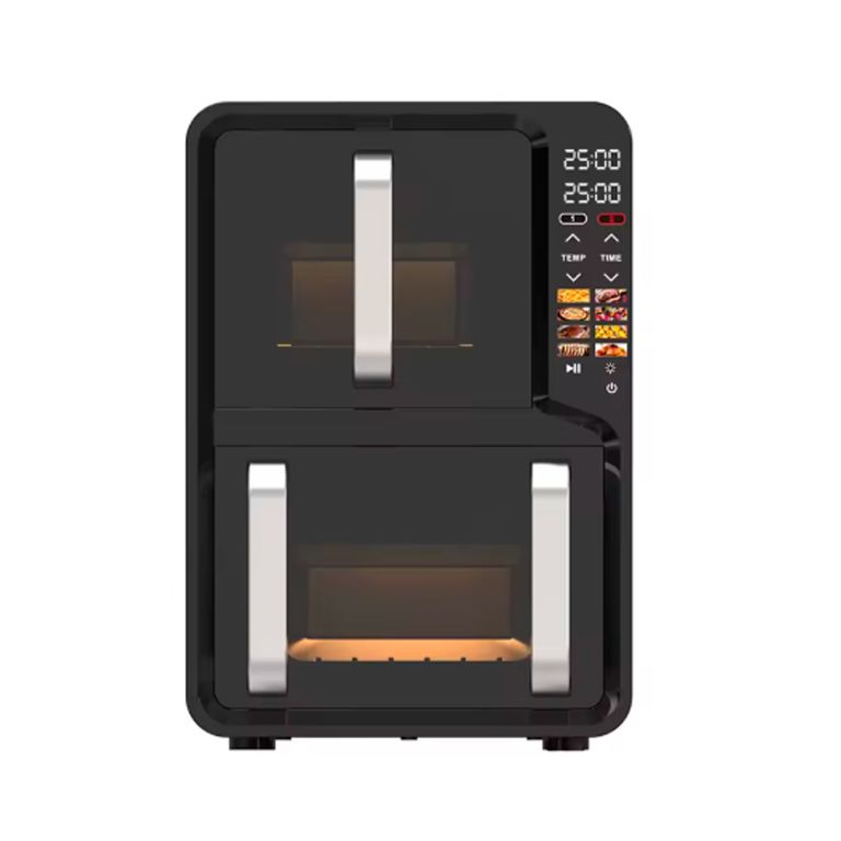 Freidora de aire de 2 niveles