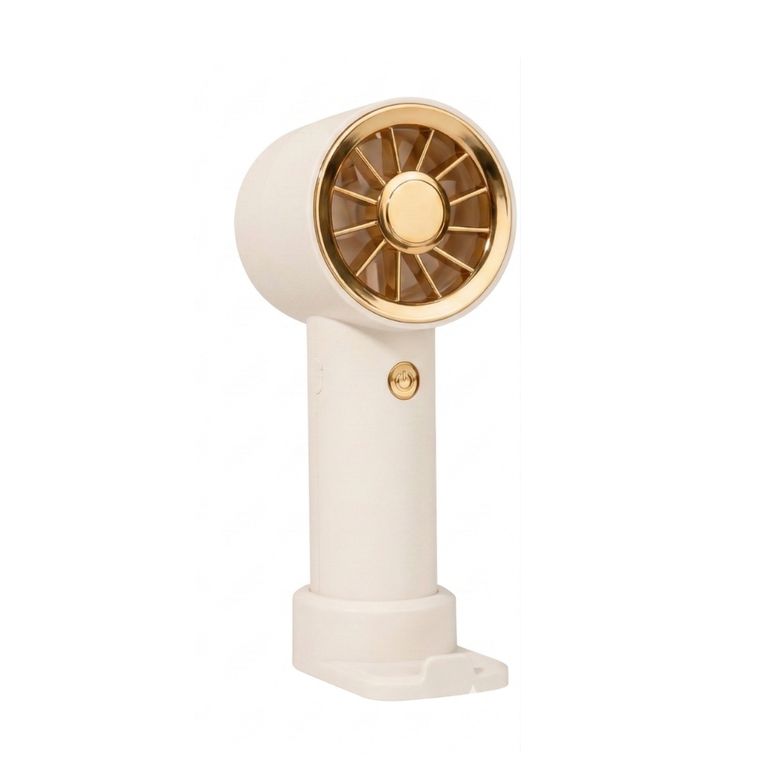 Mini Ventilador De Mano Portátil blanco