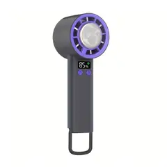 GENERICO - Ventilador Mini Portatil Negro