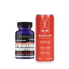 ULTIMATE NUTRITION - Creatina 120Gr Micronizada + regalos