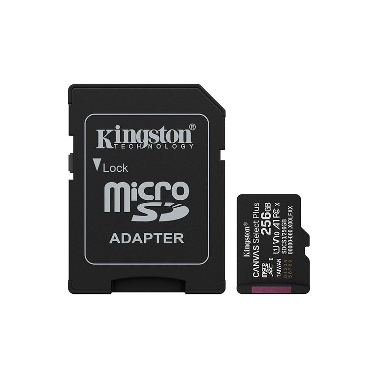 MEMORIA MICROSD SDCS3-256GB 256GB CLASE 10 150MB-S PARA CAMARAS Y DRONES PN SDCS3-256GB