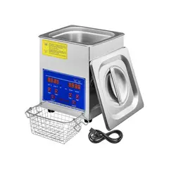 GENERICO - Limpiador Lavador Ultrasónico 2L Joyeria Lentes Herramientas Limpieza Panel Digital