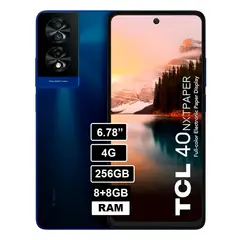 TCL - Smartphone 40 NXPAPER 8GB 256GB AZUL