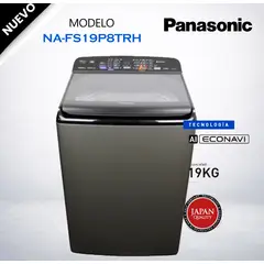 PANASONIC - Lavadora NA-FS19P8TRH 19 kg