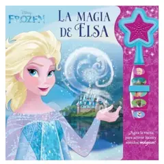 DISNEY CLASICOS - Frozen - La Magia de Elsa - Libro y Varita con Luces y Sonidos