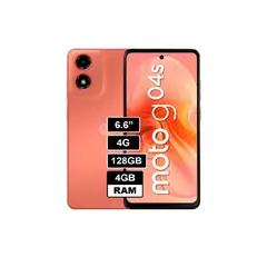 MOTOROLA - CELULAR MOTO G04s 4GB 128GB NARANJA