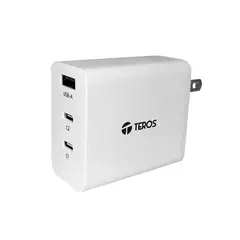 TEROS - CARGADOR TE-70207W 65W USB-A USB-C BLANCO P-N TE-70207W