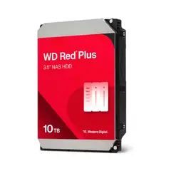 WESTERN DIGITAL - DISCO DURO INTERNO WD PLUS 10TB 3.5 ROJO PN WD100EFGX