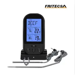 FRITECSA - Termómetro digital doble sonda para Kamado Grill Chico 18