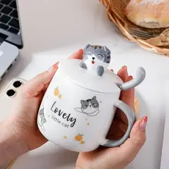 GENERICO - TAZA GATO - LOVELY LITTLE CAT