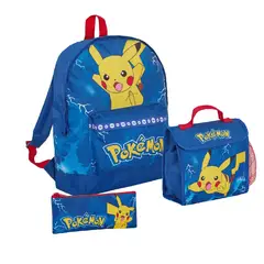 POKEMON - Mochila Pikachu Ataque Set Bioworld