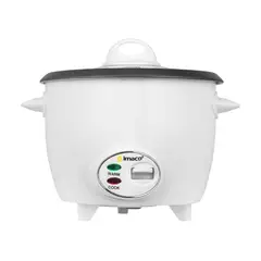 IMACO - Olla Arrocera RC6 Blanca 1.2 Litros