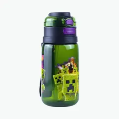SCOOL - Tomatodo Infantil 600ml Doble Toma - MINECRAFT