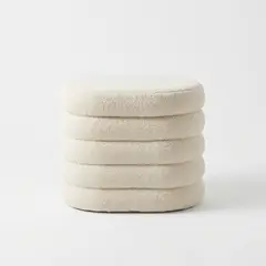 ZALMOHADAS - Pouf Premium Soft con Almacenaje Premium