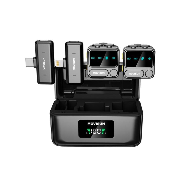 Microfono Dual Mi F1 con Pantalla Digital ANC