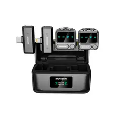 MOVISUN - Microfono Dual Mi F1 con Pantalla Digital ANC