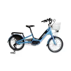 GENERICO - E-BIKE ONEBOT SC500 PLEGABLE INC. BATERIA, CARGADOR Y LLAVES AZUL