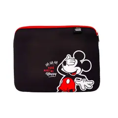 MICKEY MOUSE - Estuche Organizador Disney Negro Neopreno