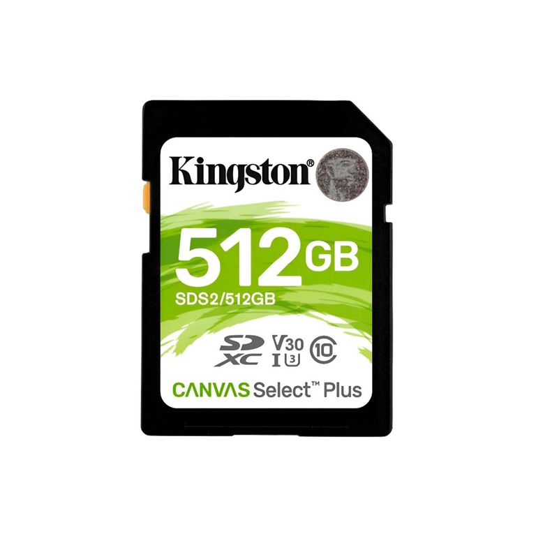 MEMORIA SDHC CANVAS SELECT PLUS 512GB 100MB-S PN SDS2-512GB