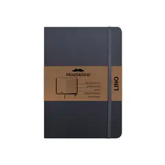 MOUSTACHINE - Libreta Classic Lino Gris Pocket Rayado