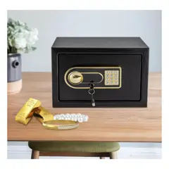 GENERICO - Mini Caja Fuerte de Seguridad con Contraseña digital y Llave