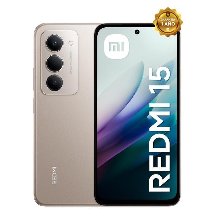 REDMI 15 8GB 256GB NUEVO LIBRE - GRIS