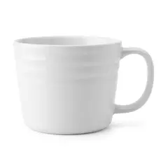 GENERICO - JUEGO DE 4 TAZAS BLANCA Y ROSADA