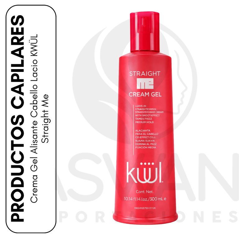 Crema Gel Alisante Cabello Lacio KWÜL Straight Me