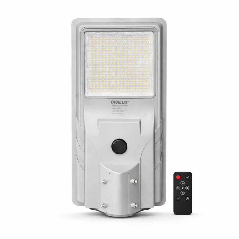 Reflector Solar LED 500W Exterior Luminaria Tipo Farola para Alumbrado Público
