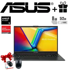 ASUS - LAPTOP 15.6 FHD AMD RYZEN 5-7520U RAM 8GB SSD 512GB MOD E1504FA-BQ204W+ REGALO