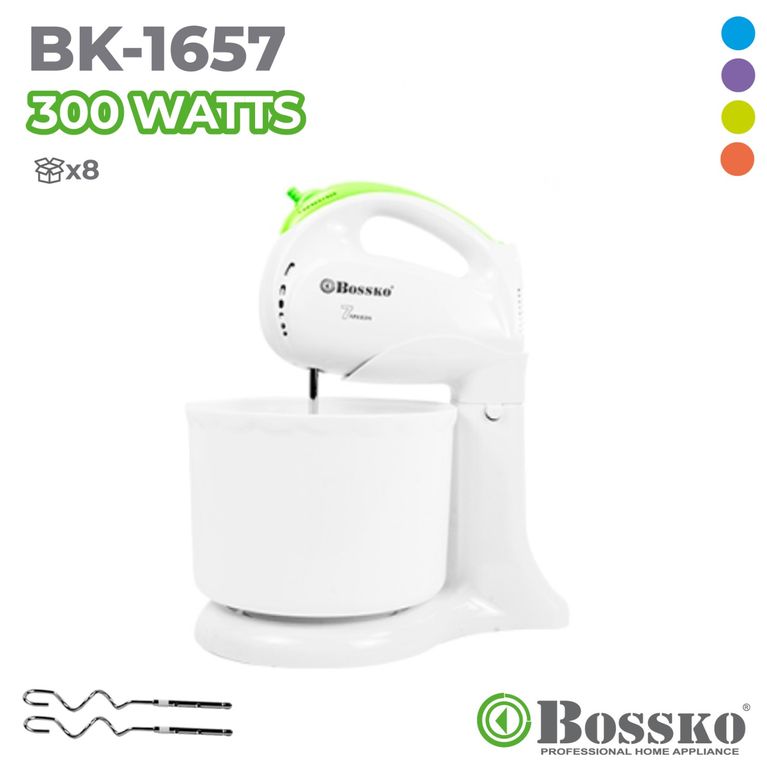 Nueva Batidora De Mano Bk-1657-Verde