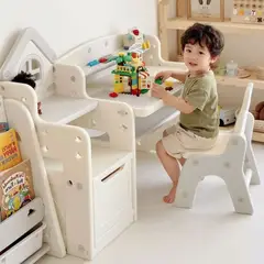 PERU IMPORTACIONES - Mesa Escritorio Lego y Pizarra para Niños