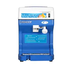 GRONDOY - Raspadillera Eléctrica Comercial 130 Kg/h Punto Nieve Profesional