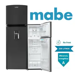 MABE - REFRIGERADORA 230LT C DISPENSADOR COLOR GRAFITO MOD RMA230PJPG