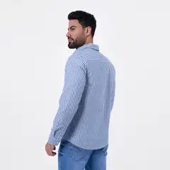 Bronco - CAMISA ML HOMBRE - POP DRON POPELINA