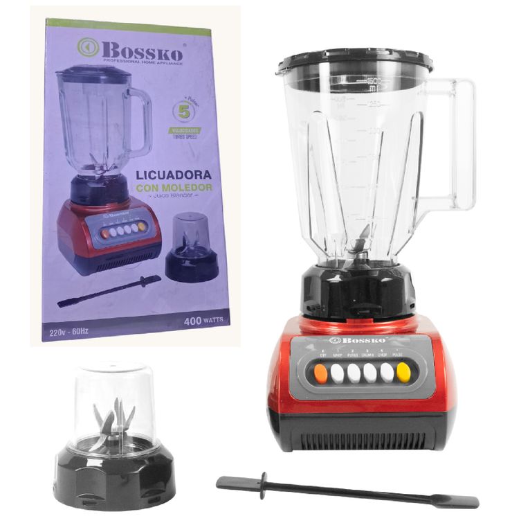 Nueva Licuadora con Moledor 1.5 BK-510A-R