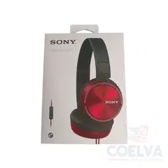 SONY - Audífono MDR ZX310AP con Micrófono Plegable -rojo
