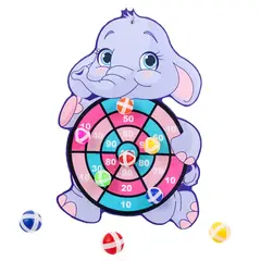 GENERICO - Juego de Dardos Infantil con Velcro Animales