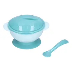 GENERICO - Platos Antideslizantes con Cuchara para Bebés para Niños