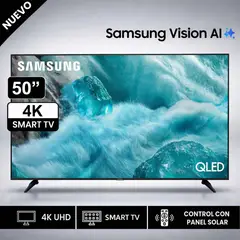 SAMSUNG - Televisor QLED 50" 4K Ultra HD Tizen QN50Q7FAAGXPE - Modelo 2025