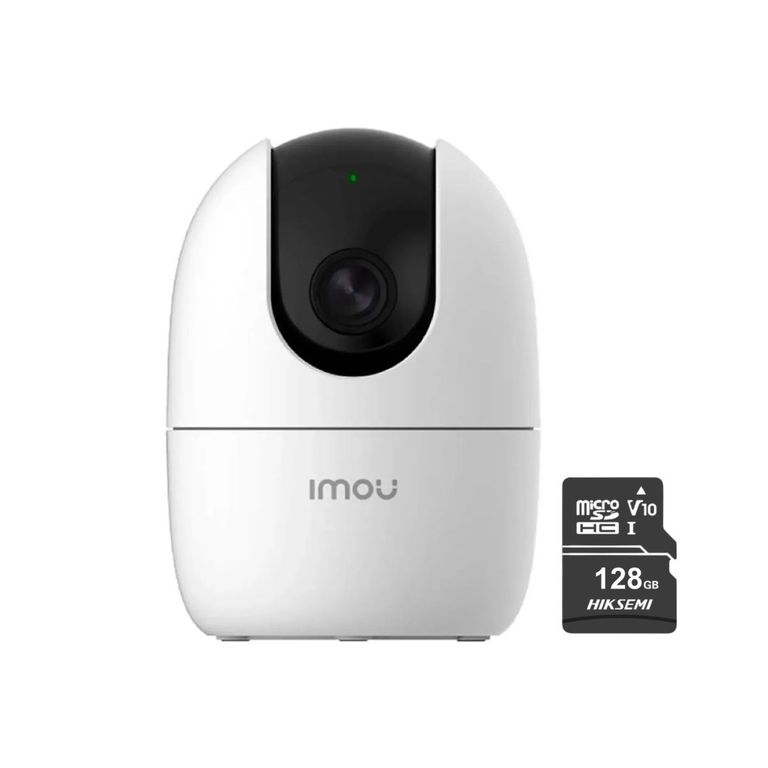 Cámara de Seguridad Wifi Ranger 2 3K 5MP + Micro SD 128GB 360° Blanca