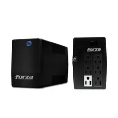 FORZA - UPS interactiva 750VA/375W, 6 tomas, RJ45, torre comp-220V Nivel de Protección 5
