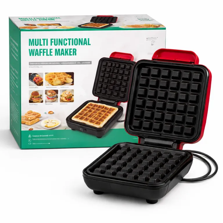 Máquina para Hacer Waffles Eléctrica