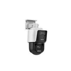 HIKVISION - Cámara PTZ IP 2MP TandemVu Dual Lens Audio Smart Hybrid Light DS-2SE2C200MWG-E12