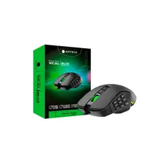 ANTRYX - Mouse Gaming Xcalibur Rgb 16.4K - Alta Precisión Para Mmo Y Moba - Ideal Para Gamer