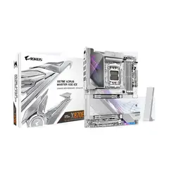 AORUS - Placa base GIGABYTE X870E A MASTER X ICE DDR5 ATX alta capacidad y rendimiento