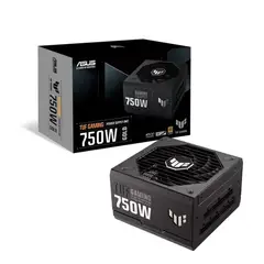 ASUS - Fuente de Poder TUF Gaming 750W 80+ Gold - Rendimiento Óptimo y Eficiencia Energética