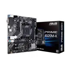 ASUS - Placa PRIME A520M-K DDR4 2933MHz HDMI VGA